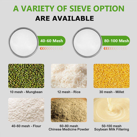 Electric Automatic Sieve Shaker Vibrating Sieve Machine Food Industrial Stainless Steel Sifter for Granule Powder Grain,Including Sieve& Cover