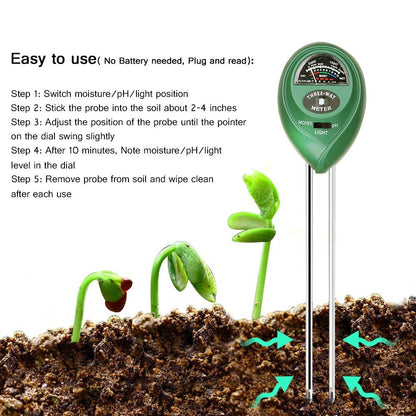 SOIL TESTER MOISTURE METER - Litgrow