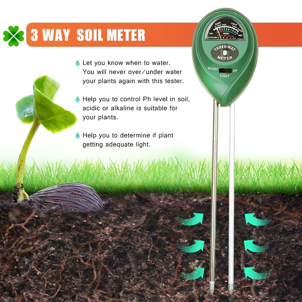 SOIL TESTER MOISTURE METER - Litgrow